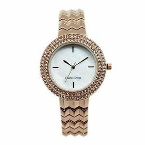 Charles Delon Dress/Formal Style Rose Gold Watch